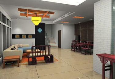 中式风格室内设计 别墅装修其实并不难，兼谈公共建筑装饰的共通之道